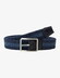 Brax Eurex 2-Tone Stretch Riem Navy