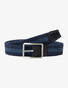 Brax Eurex 2-Tone Stretch Riem Navy