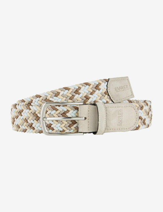 Brax Eurex Multicolor Stretch Riem Beige