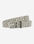 Brax Eurex Multicolor Stretch Riem Grijs