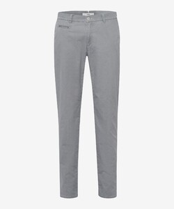 Brax Fabio In Chino Blue Planet Hi-Flex Pants Silver Bright