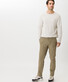 Brax Fabio In Hi-Flex 3D Effect Broek Beige