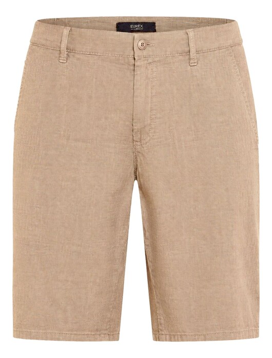 Brax High Comfort Fine Structure Elasticity Shorts Bermuda Zand