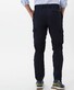 Brax Reik Techno Cotton Blend Cargo Pants Navy
