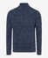 Brax Steffen Hexagonal Cable Trui Indigo