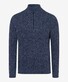Brax Steffen Hexagonal Cable Trui Indigo