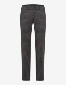 Brax Thilo Stretch Luxury Check Pants Grey