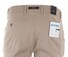 Brax Thilo Stretch Waistband Cotton-Mix Broek Zand