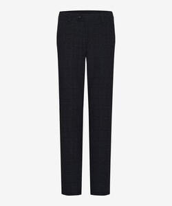 Brax Thilo Tech Check Pants Anthracite Grey
