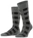 Burlington Buffalo Check Socks Dark Gray