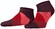 Burlington Clyde Check Sokken Claret