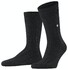 Burlington Dover Subtle Texture Sokken Zwart