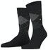 Burlington Dundee Argyle Check Sokken Antraciet
