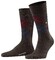 Burlington Edinburgh Sokken Dark Brown