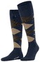 Burlington Edinburgh Sokken Marine Melange