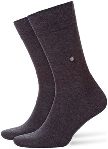 Burlington Everyday 2Pack Socks Black-Anthracite