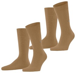 Burlington Everyday 2Pack Socks Brown Sugar