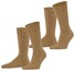 Burlington Everyday 2Pack Sokken Brown Sugar