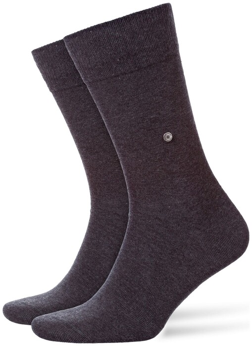 Burlington Everyday 2Pack Sokken Zwart-Antraciet