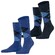 Burlington Everyday Argyle 2Pack Sokken Diep Blauw