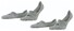 Burlington Everyday Invisible 2Pack Socks Light Grey