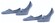 Burlington Everyday Invisible 2Pack Sokken Denim Blue