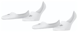 Burlington Everyday Invisible 2Pack Sokken Wit