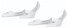 Burlington Everyday Invisible 2Pack Sokken Wit