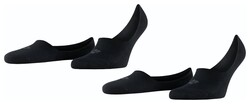Burlington Everyday Invisible 2Pack Sokken Zwart