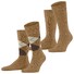 Burlington Everyday Mix 2Pack Sokken Brown Sugar