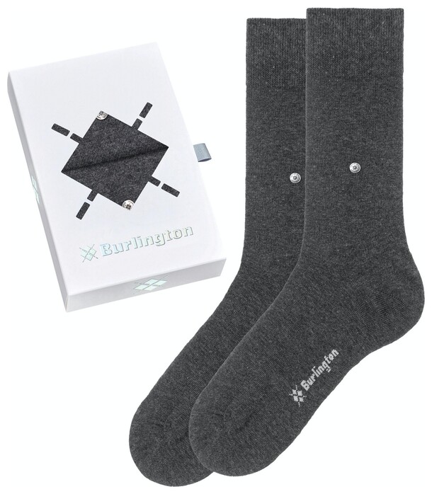 Burlington Gift Box 2-Pack Socks Grey