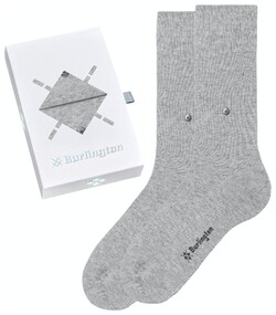 Burlington Gift Box 2-Pack Sokken Licht Grijs