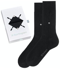 Burlington Gift Box 2-Pack Sokken Zwart