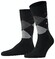 Burlington King Argyle Sokken Black Flames