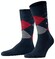 Burlington King Argyle Sokken Navy