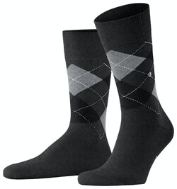 Burlington King Argyle Sokken New Grey