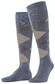 Burlington Manchester Argyle Check Sokken Ridderspoor