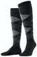 Burlington Manchester Argyle Check Sokken Zwart