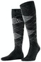 Burlington Manchester Argyle Check Sokken Zwart
