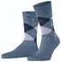 Burlington Manchester Sokken China Blue