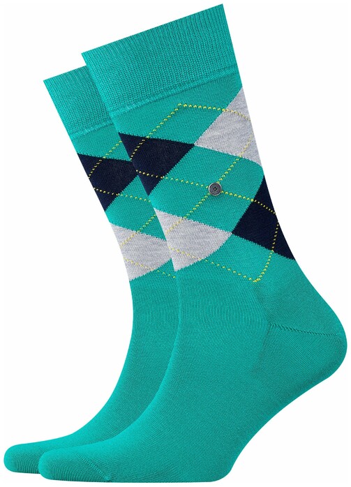 Burlington Manchester Sokken Pepper Green