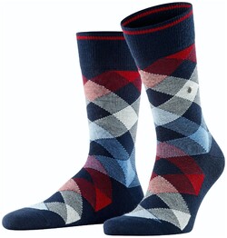 Burlington Newcastle Sokken Dark Marine