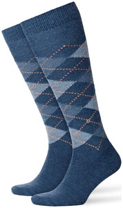 Burlington Preston Kniekousen Orion Blue
