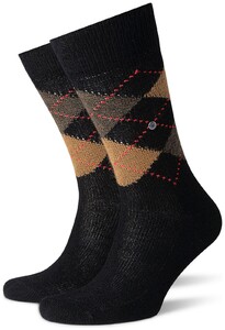 Burlington Preston Socks Black Sahara