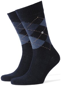 Burlington Preston Socks Dark Navy