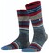 Burlington Striped Socks Sokken Marine