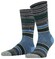Burlington Striped Socks Sokken Zwart
