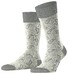 Burlington Subtle Paisley Pattern Sokken Licht Grijs