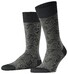 Burlington Subtle Paisley Pattern Sokken Zwart