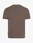 Cavallaro Napoli Baroni Cotton Stretch Mélange 3D Logo T-Shirt Dark Taupe Melange